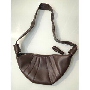 AUTHENTIC Lemaire Croissant Bag- Small-Brown